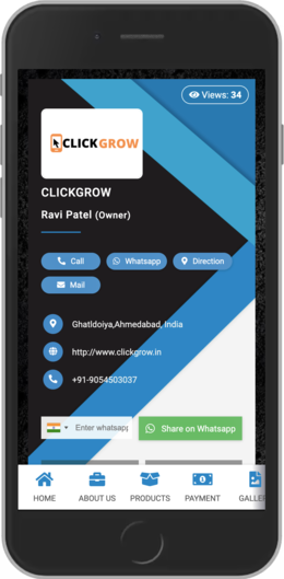 Digital business card template 1